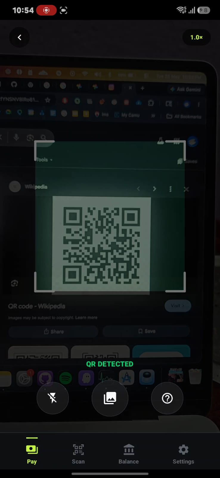 QR scanner